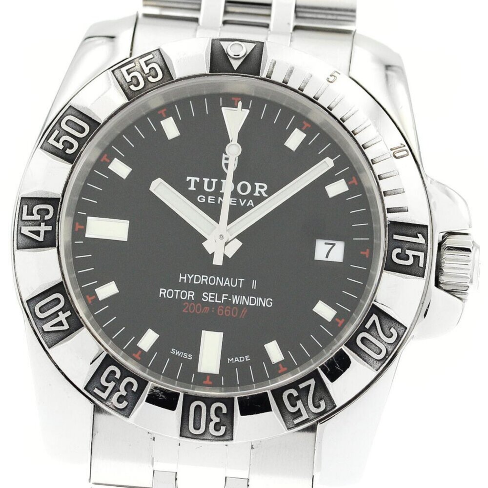 TUDOR Hydro Note II 20030 Date black Dial Automatic Men's Watch_878020